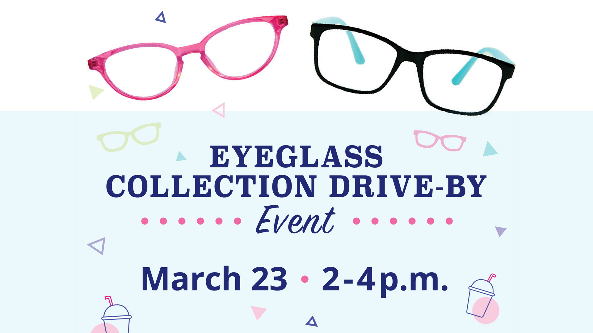 North Central Community Hospice Eyeglass Collection Drive By Event