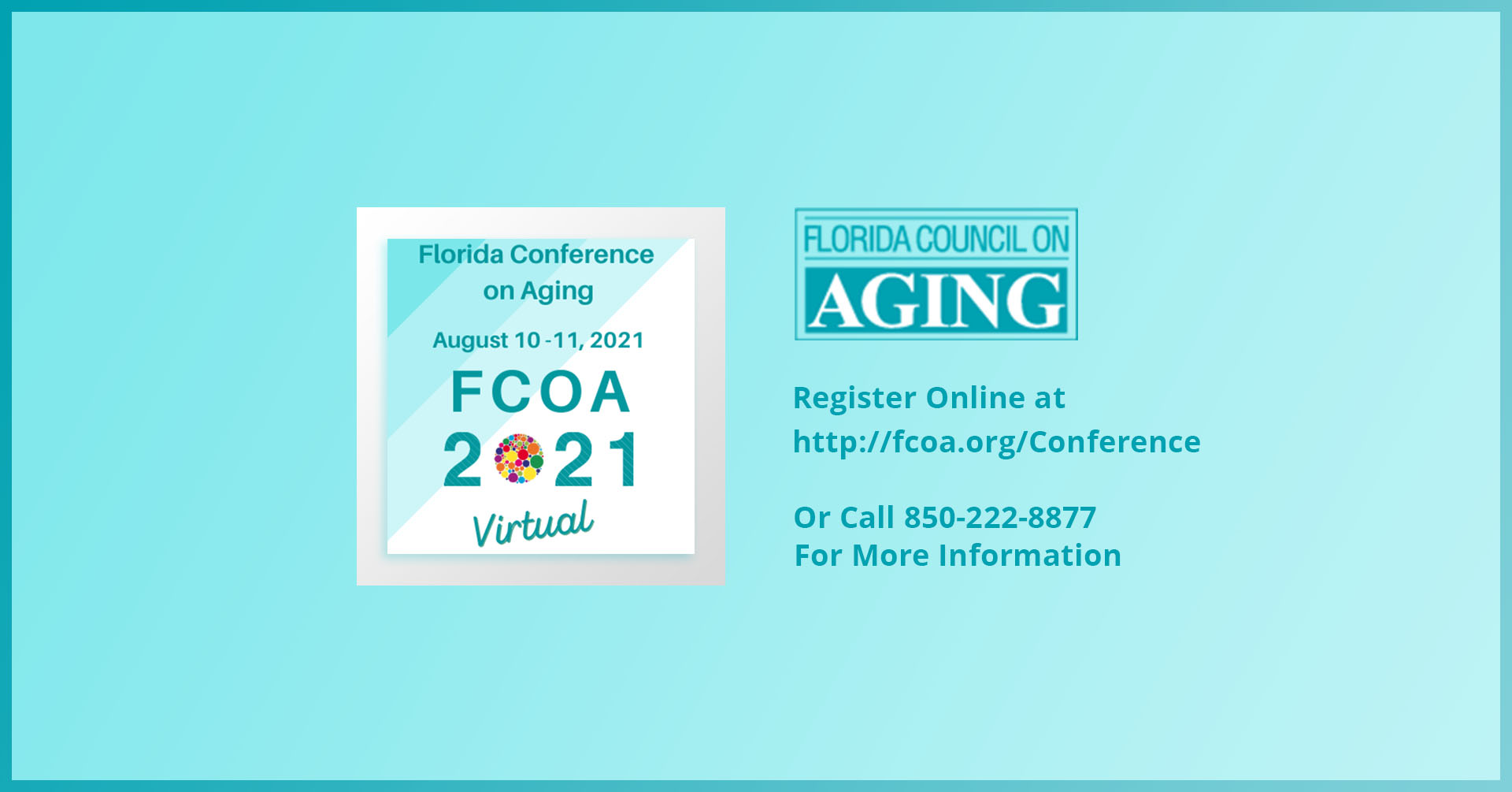 Florida Council on Aging Florida Conference on Aging Registration