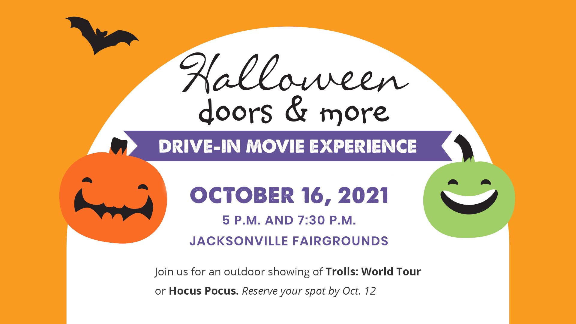 Halloween Doors and More Drive-In Movie Experience