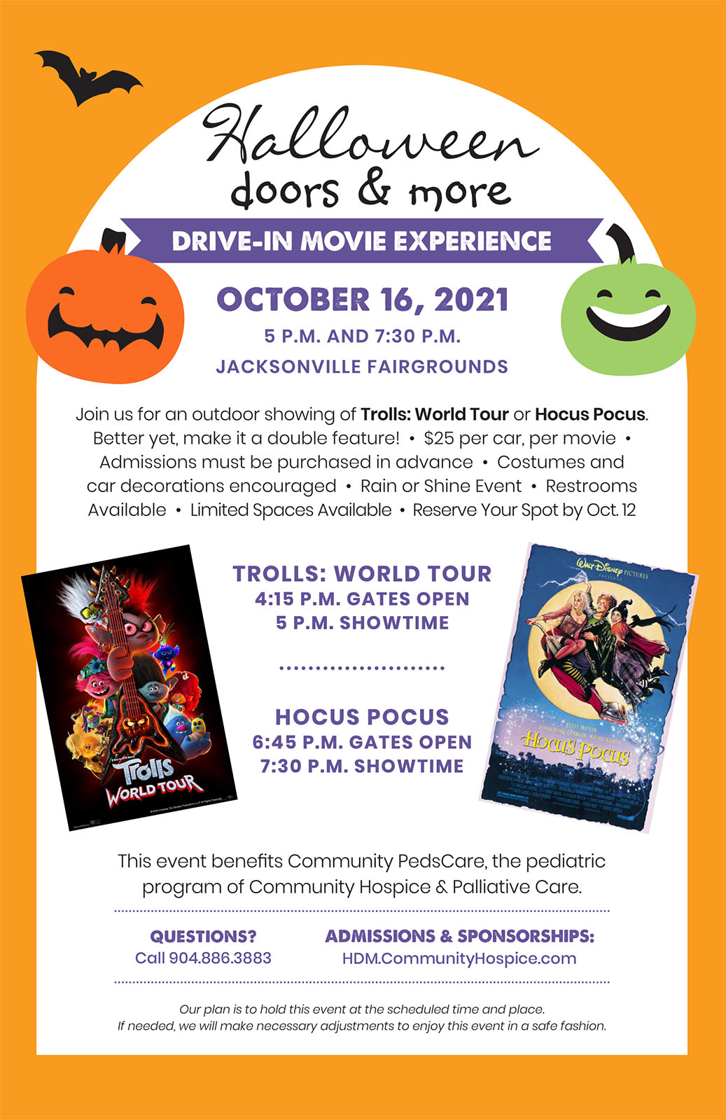 Halloween Doors & More Drive-In Movie Experience