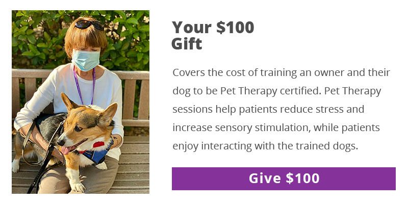 Pet Therapy Hospice Care Employee Giving Levels