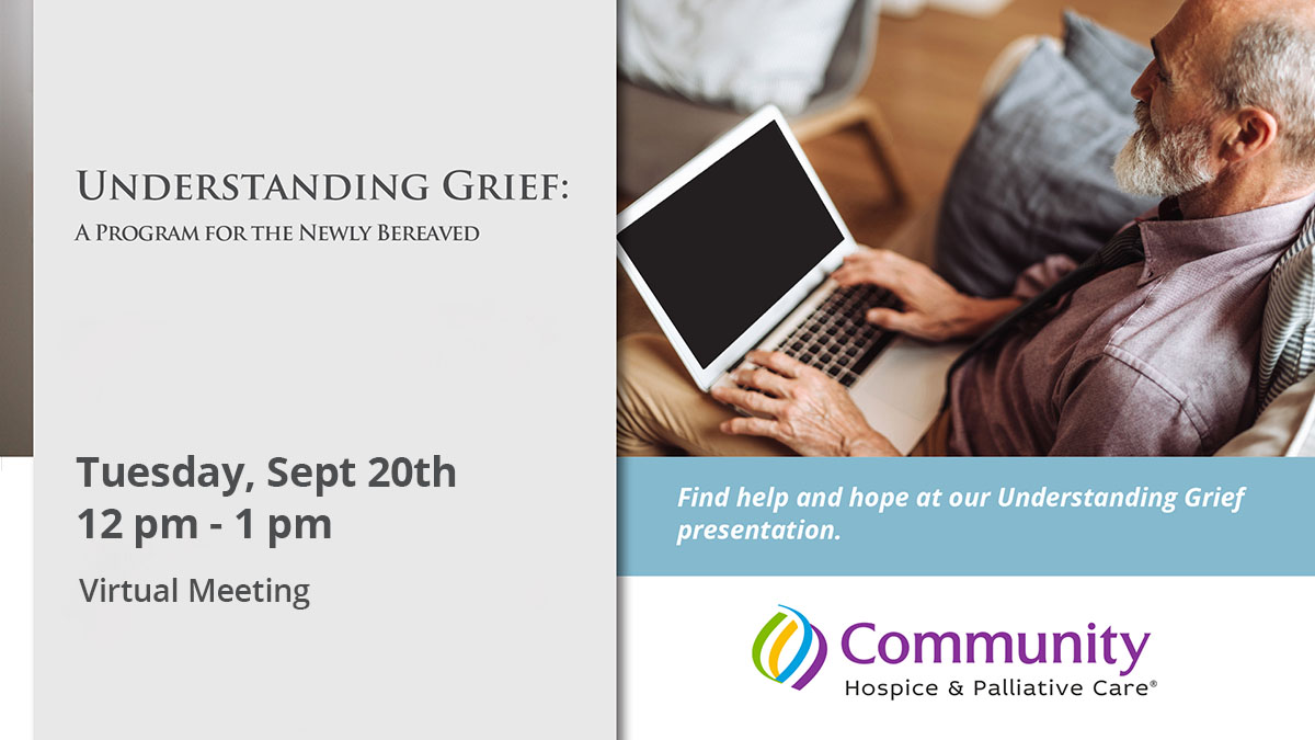 Understanding Grief Virtual Event September 20th