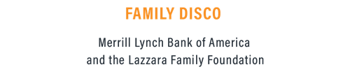 Halloween Doors and More Family Disco Merrill Lynch Bank of America and the Lazzara Family Foundation