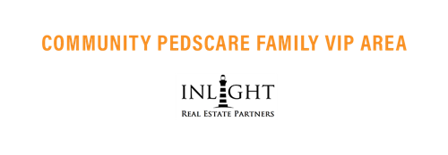 Community PedsCare Family VIP Area Inlight Real Estate Partners