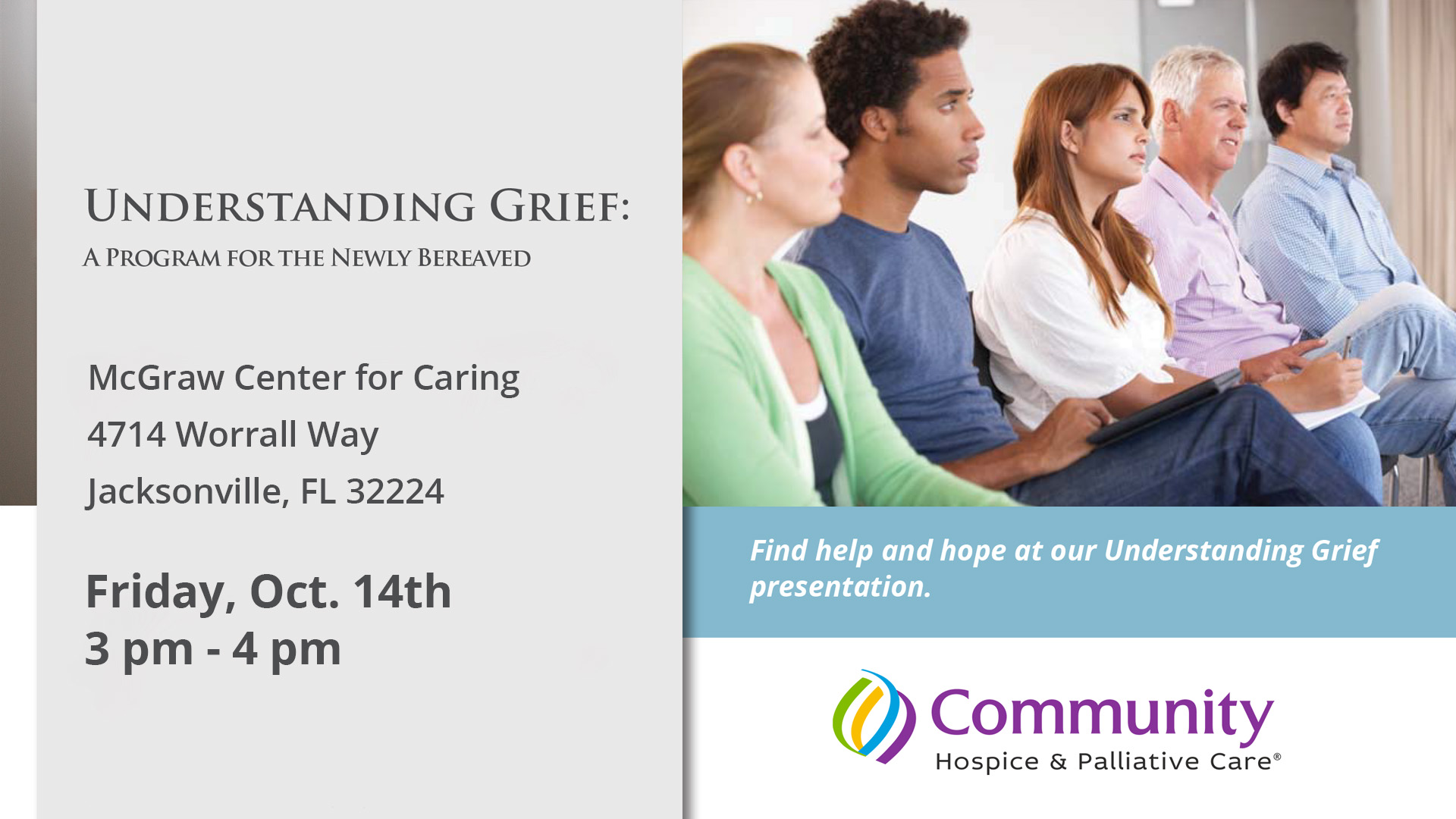 Understanding Grief McGraw Center for Caring
