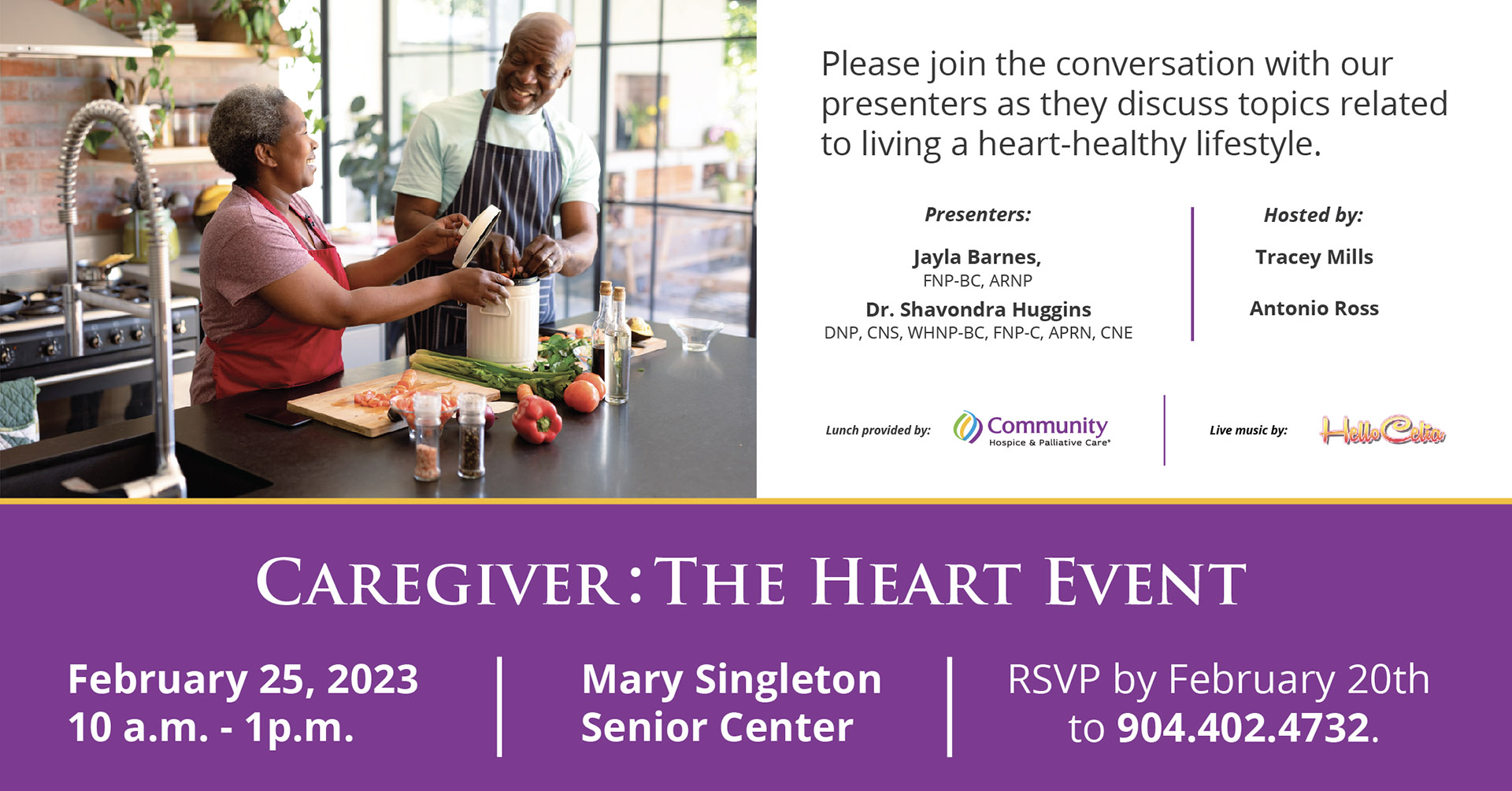 Caregiver the heart event - Register today