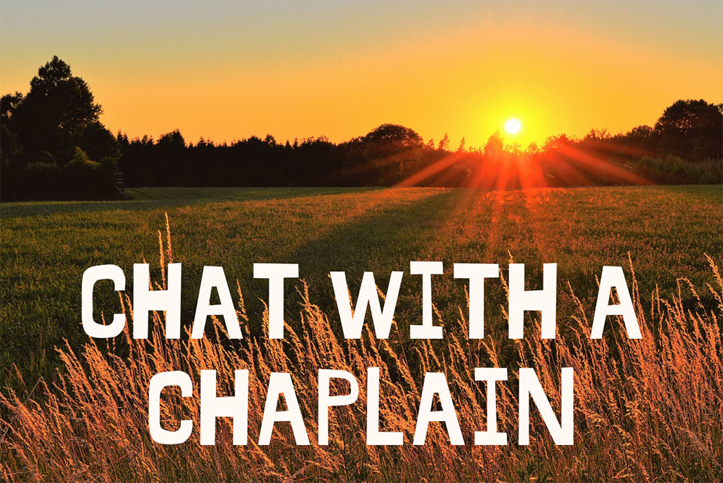 Chat with a chaplain Easter