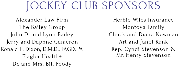 Derby Run Jockey Club Sponsors