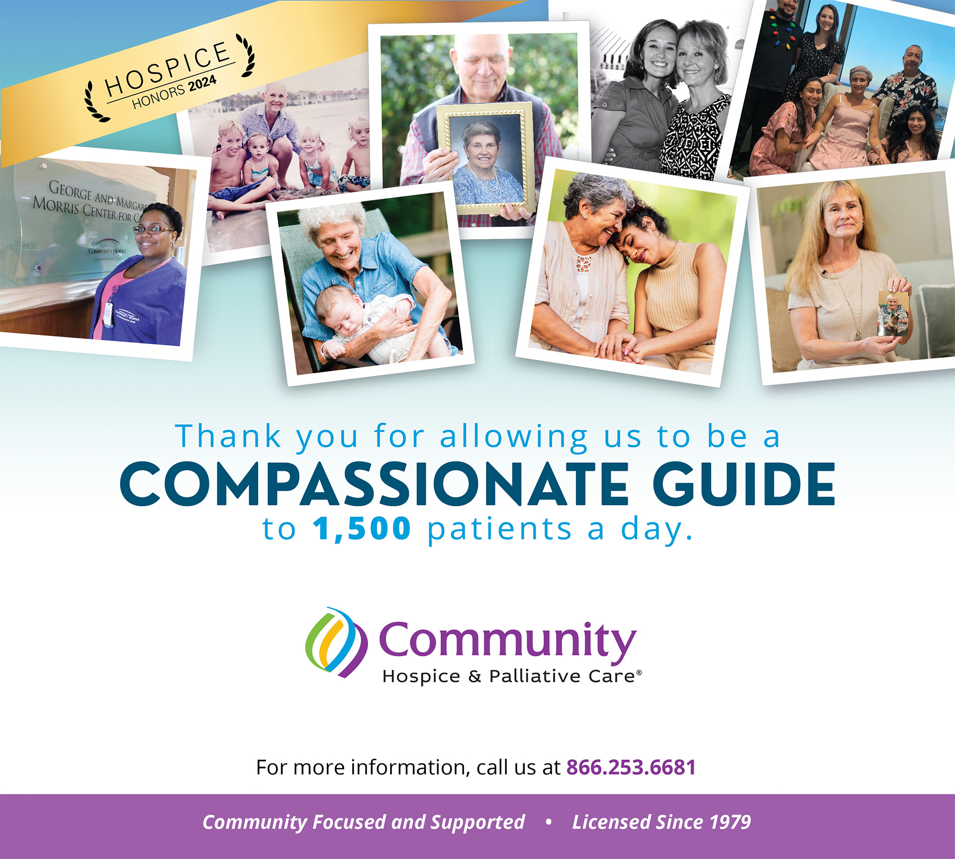 Community Hospice & Palliative Care achives 1500 patients a day