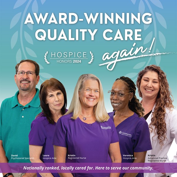 chpc hospice honors again social