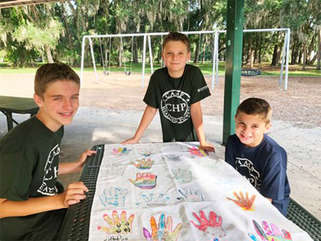 camp healing powers do you stay the night ()