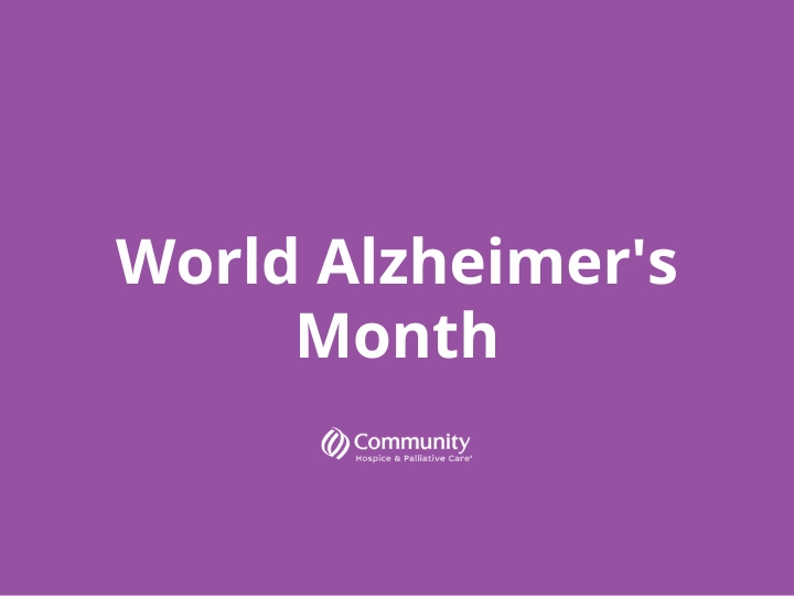 CHPC World Alzheimer's Month graphic