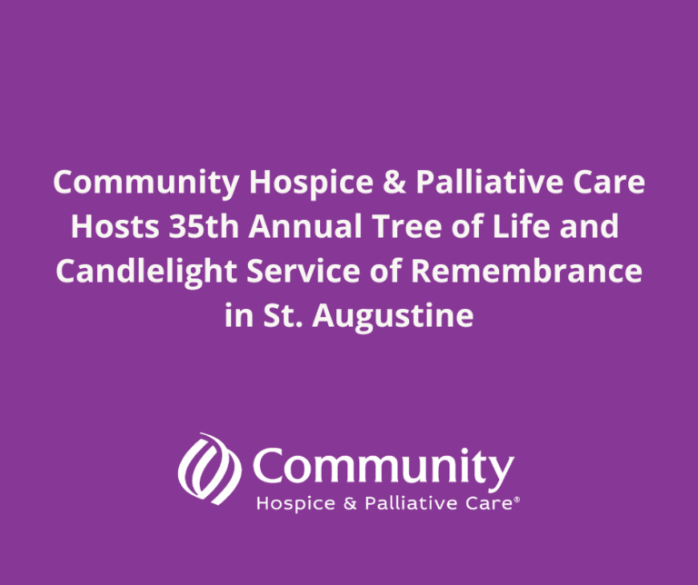 Hospice & Palliative Care Month