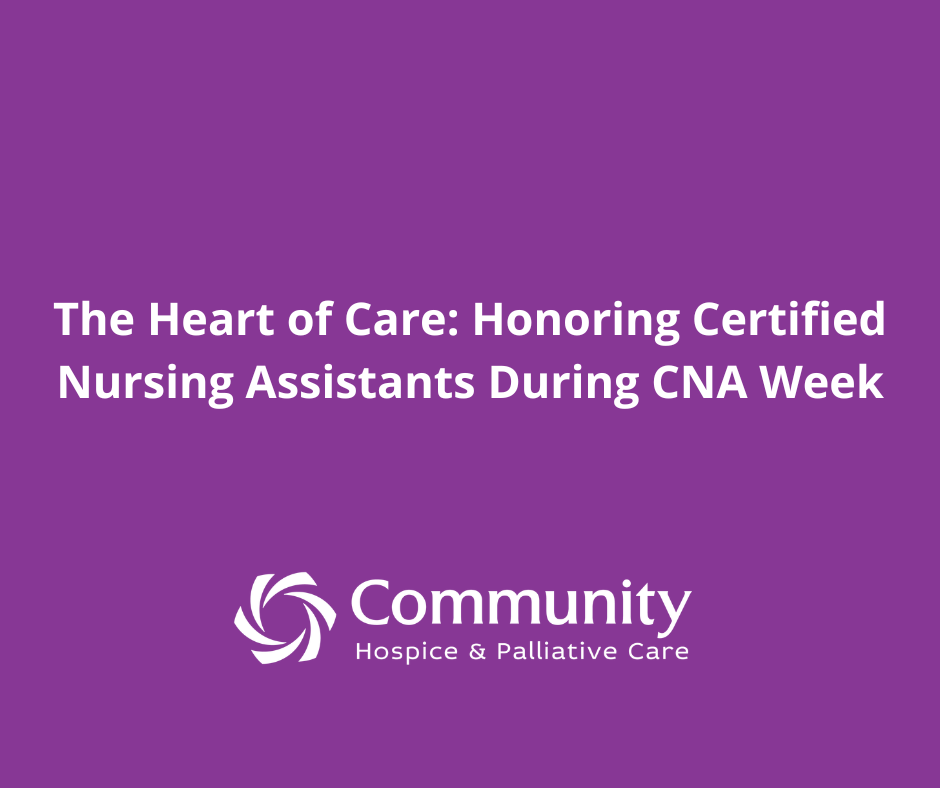 Hospice & Palliative Care Month