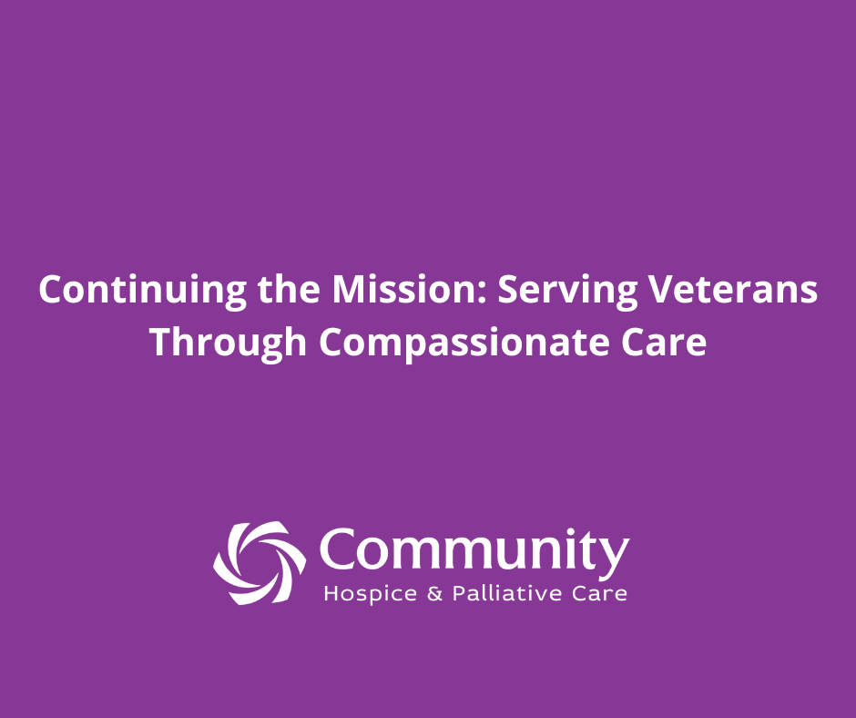 Hospice & Palliative Care Month