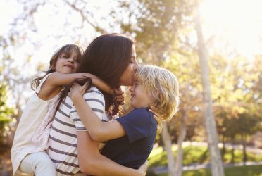 mother holding kids mother holding kids